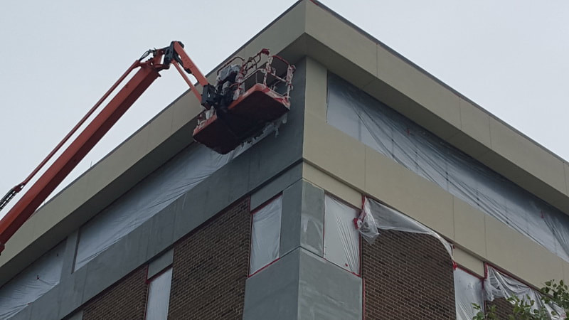 Commercial Building Stucco Installation Raleigh NC
