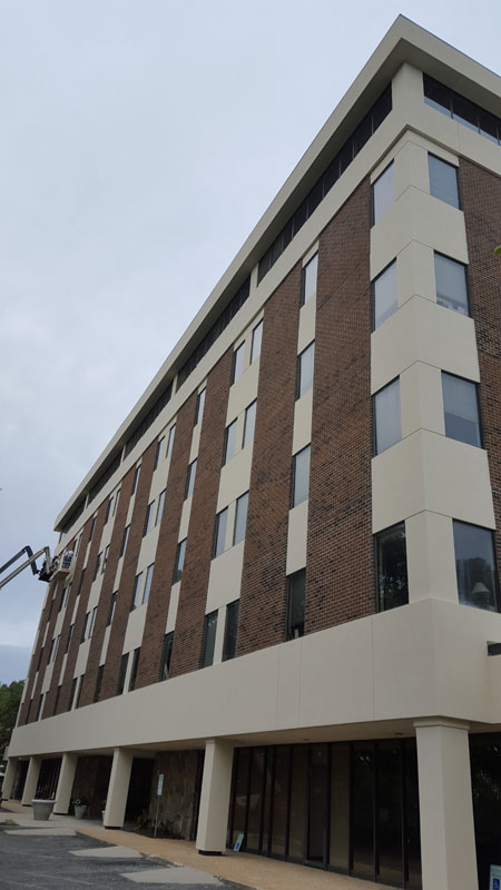 Commercial Building Stucco EIFS Installation Raleigh NC